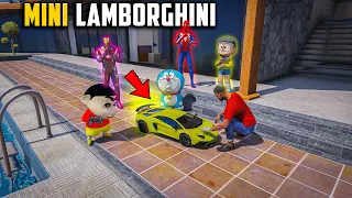 Franklin & Shinchan😂 Buy’s Mini Rc Lamborghini  In GTA 5 In Telugu | Dominator Yt | #gta5