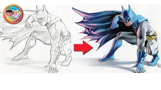 How to Draw BATMAN