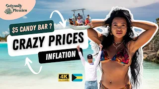 Bahamas Life $5 Chocolate Bar? 😱 EXUMA | High Prices 🥥 Grocery Shopping in George Town #inflation ☀️