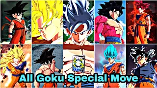 GOKU ALL SPECIAL MOVE!!🔥 IN DRAGON BALL LEGENDS