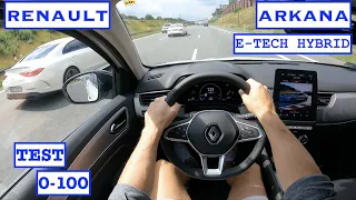 2021 NEW Renault Arkana E-Tech Hybrid 1.6 143HP | POV Test Drive | 0-100 | Specs