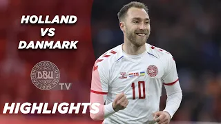 Highlights: Eriksen drømmemål i comeback ⚡ Holland - Danmark 4-2