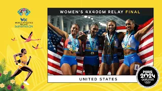 No one is stopping the US women in the 4x400m 😤 | World Athletics Relays Bahamas 24