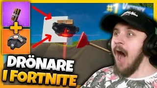 VI GÖR FUNGERANDE DRÖNARE I FORTNITE OCH DRAR EN SJUK VINST