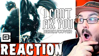 FNAF SL SONG ▶ "I Can't Fix You" (Remix/Cover feat. Chi-chi) [SFM] | CG5 #FNAF REACTION!!!