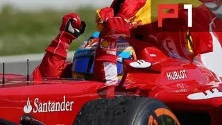 F1 2013 - Ferrari fans love Fernando Alonso's Spanish GP win