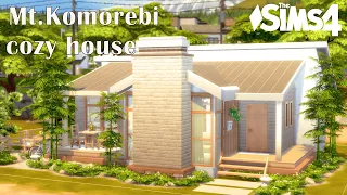 Mt.Komorebi Cozy Family House  | The Sims 4 Stop Motion Build | No CC