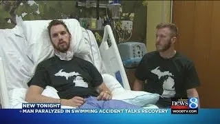 #ChaffStrong: Man paralyzed in accident shares story