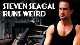 Steven Seagal Runs Weird