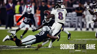 Raiders' Wild Week 1 Victory vs. Ravens on MNF | Sounds of the Game | Las Vegas Raiders | NFL