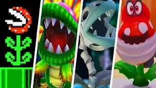 Evolution of Piranha Plant in Super Mario Games (1985 - 2017)