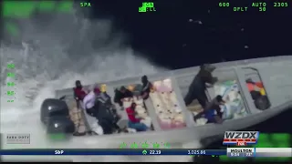 U.S. Coast Guard seizes over 2,000 pounds of cocaine following high-speed chase