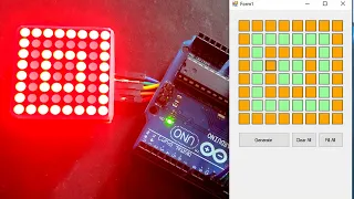 How to make custom characters for the MAX7219 8x8 matrix display