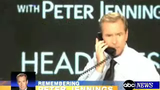 GMA - ABC'c Ted Kopple on ABC News anchor Peter Jennings Death - 080805