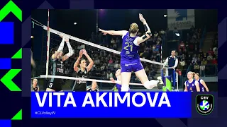 A STAR is Born! Vita Akimova with 43 PTS on Champions League Volley Debut