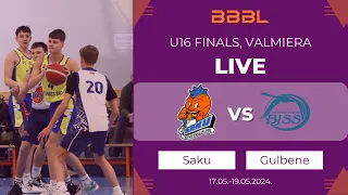 Gulbene 2008 vs Saku KK / KK Parnu 2008 | BBBL Boys U16 Final Stage | Semifinals