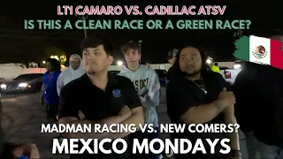 CAMARO VS. CADILLAC ATSV! $1000 POT! WHAT HAPPENED TO THE FIRST RACE? #roadto2k #racing #carculture