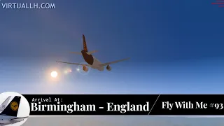 [P3Dv4.5] ✈ SN2037 | Landing at Birmingham (EGBB | BHX) | A319 | VATSIM | Fly with me #93