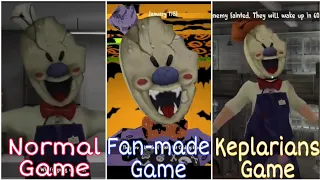 Ice Scream 5:Halloween Ending Vs Normal Ending Vs Fan-made Halloween Ending|#halloween