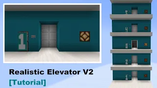 Minecraft Realistic Elevator V2 1.20 [Tutorial]