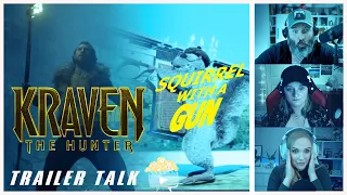Kraven The Hunter & Squirrel with a Gun Trailer Reaction & Discussion - TRAILER TALK LIVE