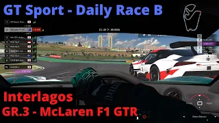 GT Sport Daily - Interlagos/Gr.3 - McLaren F1 (14/9/21)