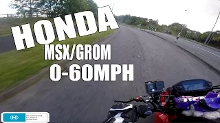 Honda MSX/GROM 125 0-60MPH