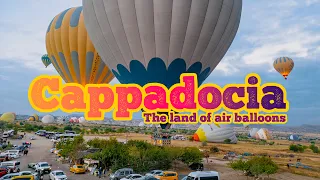 Cappadocia, Turkey ️🎈️🎈️🎈 The land of air balloons 🎈🎈🎈 4k Drone