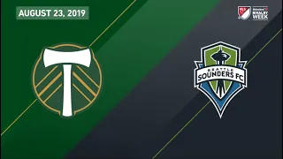 Portland Timbers vs. Seattle Sounders FC | HIGHLIGHTS - August 23, 2019