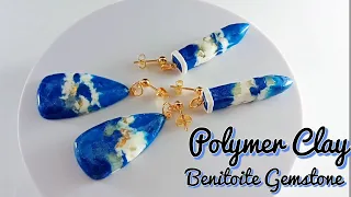 HOW TO MAKE GEMSTONES OUT OF CLAY | BENITOITE | LOVICRAFT