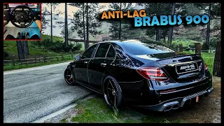 Anti-Lag Brabus 900 Mercedes-AMG E63 S | Forza Horizon 5 | Steering Wheel Gameplay