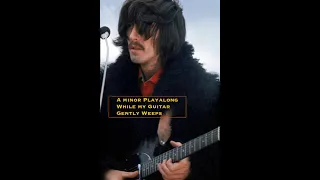 While My Guitar Gently Weeps Outro A Minor Rock Jam track