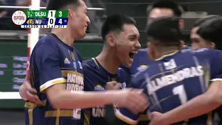 Michaelo Buddin RAMPAGES for NU vs DLSU 😤| UAAP SEASON 86 MEN’S VOLLEYBALL