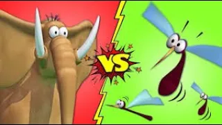 Elephant vs TINY Mosquito! Who Wins? - Gazoon Jungle Book | Gazoon Kids' Cartoon