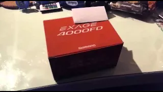 Shimano Exage 4000FD unboxing