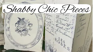 IOD Stamps And Moulds - How To Create Beautiful Shabby Chic Pieces - Before And After