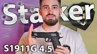 Stalker S1911G 4.5 мм (Colt 1911) видео обзор
