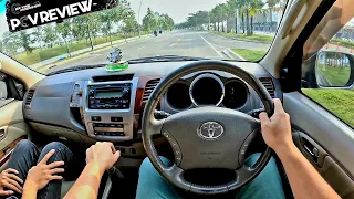 POV REVIEW | Toyota FORTUNER DIESEL 2.5 G M/T 2007 | ORANG KAYA LAMA 😎 | Used Car Tour & Test Drive