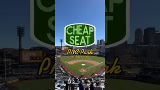 The worst seat at PNC Park 😱 #mlb #baseball