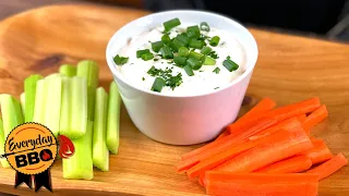 Bleu Cheese Dip in TWO Minutes! | Best Bleu Cheese Dip Recipe | Best Bleu Cheese Dressing Recipe