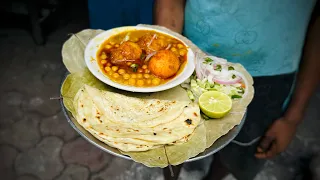 ₹20 Indian Street Food | Cheapest Early Morning Kolkata Breakfast | Indian Street Food