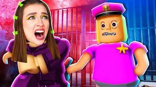 ПОБЕГ от ЖЕНЫ ВОНЮЧКИ БАРРИ в ROBLOX ! 😱