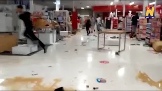 Inside Minneapolis store as looters rampage