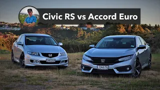 Honda Civic RS vs Honda Accord Type S - Old vs New
