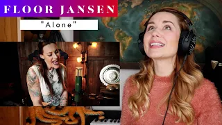 Floor Jansen "Alone" REACTION & ANALYSIS by Vocal Coach/Opera Singer