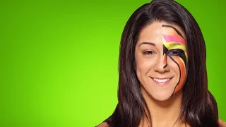 Bayley becomes The Ultimate Warrior: WWE Halloween Makeup Tutorial