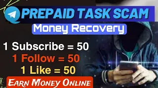 Earn Money Online / telegram task earn money / Like youtube video and get Rs50/- scam money recovery