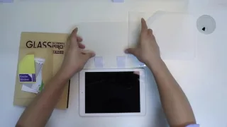 EASY Tempered Glass Screen Protector Installation for Tablets