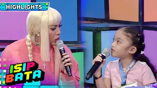 Kulot describes to Vice Ganda the look of their house in Batangas | Isip Bata