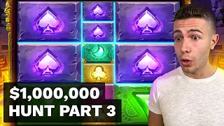 $1000000 BONUS HUNT OPENING - Part 3 🎰 97 Slot Bonuses - Dog House Megaways & Rise of Merlin